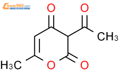 脱氢醋酸结构式图片|520-45-6结构式图片