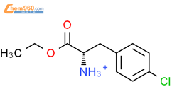DL-4-氯苯基丙氨酸乙基酯盐酸盐结构式图片|52031-05-7结构式图片