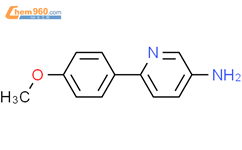 6-(4-甲氧基苯基)吡啶-3-胺结构式图片|52057-98-4结构式图片