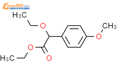 α-乙氧基-4-甲氧基苯乙酸乙酯结构式图片|52058-09-0结构式图片