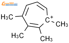 Cycloheptatrienylium, 1,2,3,4-tetramethyl-结构式图片|52058-60-3结构式图片