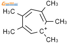 Cycloheptatrienylium, 1,2,3,5,6-pentamethyl-结构式图片|52058-63-6结构式图片