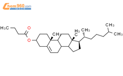 胆固醇丁酸酯结构式图片|521-13-1结构式图片