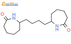 2H-Azepin-2-one, 7,7'-(1,4-butanediyl)bis[hexahydro-结构式图片|52224-44-9结构式图片