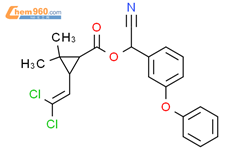 氯氰菊酯结构式图片|52315-07-8结构式图片