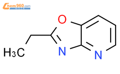 2-乙基噁唑并[4,5-b]吡啶结构式图片|52333-88-7结构式图片