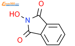 N-羟基邻苯二甲酰亚胺结构式图片|524-38-9结构式图片