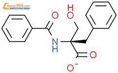 DL-N-苯甲酰-2-苄基丝氨酸结构式图片|52421-48-4结构式图片