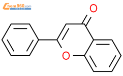 黄酮结构式图片|525-82-6结构式图片