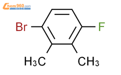 3-溴-6-氟邻二甲苯结构式图片|52548-00-2结构式图片