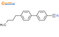 对丁基联苯腈结构式图片|52709-83-8结构式图片
