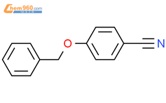 4-苯甲氧基苯甲腈结构式图片|52805-36-4结构式图片