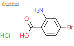Benzoic acid, 2-amino-4-bromo-, hydrochloride结构式图片|528872-24-4结构式图片
