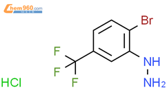 2-溴-5-三氟甲基苯肼HC结构式图片|529512-78-5结构式图片