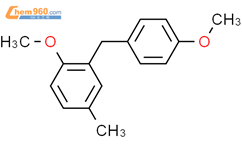 Benzene, 1-methoxy-2-[(4-methoxyphenyl)methyl]-4-methyl-结构式图片|53039-57-9结构式图片
