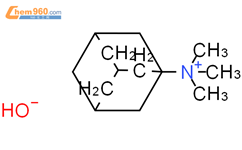 N,N,N-三甲基-1-金刚烷基氢氧化铵结构式图片|53075-09-5结构式图片