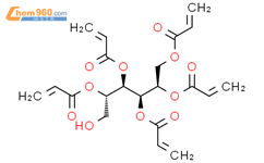 山梨糖醇五丙烯酸酯结构式图片|53123-67-4结构式图片