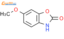 6-甲氧基-2-苯噁唑啉酮结构式图片|532-91-2结构式图片