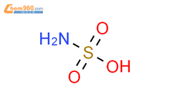 氨基磺酸结构式图片|5329-14-6结构式图片