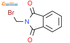 N-溴甲基邻苯二甲酰亚胺结构式图片|5332-26-3结构式图片