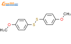 双(4-甲氧基苯基)二硫化物结构式图片|5335-87-5结构式图片