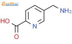 (9ci)-5-(氨基甲基)-2-吡啶羧酸结构式图片|53397-80-1结构式图片