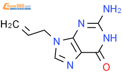 2-amino-1,9-dihydro-9-(2-propen-1-yl)-6H-Purin-6-one结构式图片|53439-13-7结构式图片