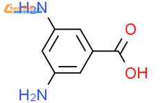 3,5-二氨基苯甲酸结构式图片|535-87-5结构式图片