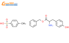 L-酪氨酸苄酯对甲苯磺酸盐结构式图片|53587-11-4结构式图片