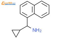 Cyclopropyl(naphthalen-1-yl)methanamine结构式图片|535926-32-0结构式图片