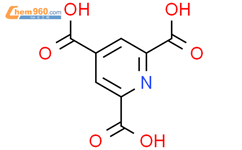 吡啶-2,4,6-三羧酸结构式图片|536-20-9结构式图片