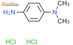 N,N-二甲基对苯二胺,盐酸盐结构式图片|536-46-9结构式图片