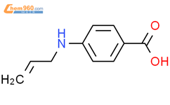 4-(烯丙基氨基)苯甲酸结构式图片|53624-18-3结构式图片