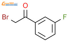 3-氟溴代苯乙酮结构式图片|53631-18-8结构式图片