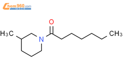 1-Heptanone,1-(3-methyl-1-piperidinyl)-结构式图片|53662-21-8结构式图片