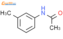 3'-甲基乙酰苯胺结构式图片|537-92-8结构式图片