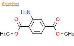 2-氨基对苯二甲酸二甲酯结构式图片|5372-81-6结构式图片