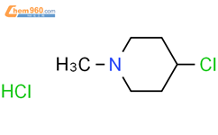 4-氯-1-甲基哌啶盐酸盐结构式图片|5382-23-0结构式图片