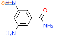 3,5-二氨基苯甲酰胺结构式图片|53882-15-8结构式图片