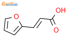3-(2-呋喃基)丙烯酸结构式图片|539-47-9结构式图片