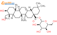 常春藤皂苷元-28-O-β-D-葡萄糖酯苷