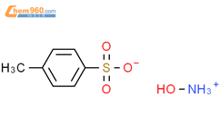 羟基铵 4-甲基苯磺酸盐结构式图片|53933-48-5结构式图片