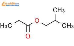 丙酸异丁酯结构式图片|540-42-1结构式图片