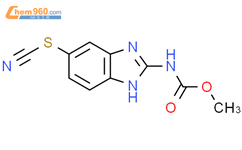 5-氰硫基苯并咪唑-2-氨基甲酸甲酯结构式图片|54029-11-7结构式图片
