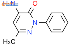 苯甲胺哒嗪结构式图片|54063-49-9结构式图片