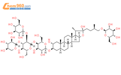 紫花吉托苷结构式图片|54191-26-3结构式图片