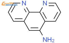 1,10-菲罗啉-5-氨基结构式图片|54258-41-2结构式图片