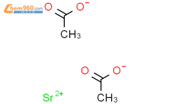 乙酸锶结构式图片|543-94-2结构式图片