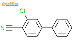 3-氯-[1,1-联苯]-4-甲腈结构式图片|5435-92-7结构式图片