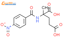 Glutamic acid,2-methyl-N-(4-nitrobenzoyl)-结构式图片|5442-45-5结构式图片